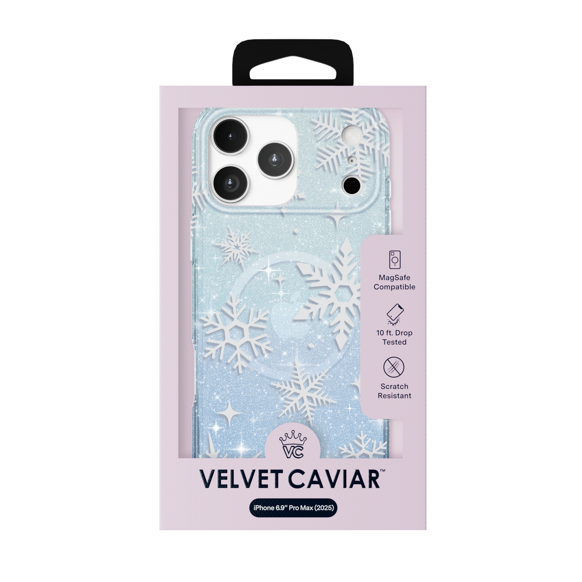 VELVET CAVIAR - IPhone 17 Pro Max MagSafe Case - Snow Angel Glitter