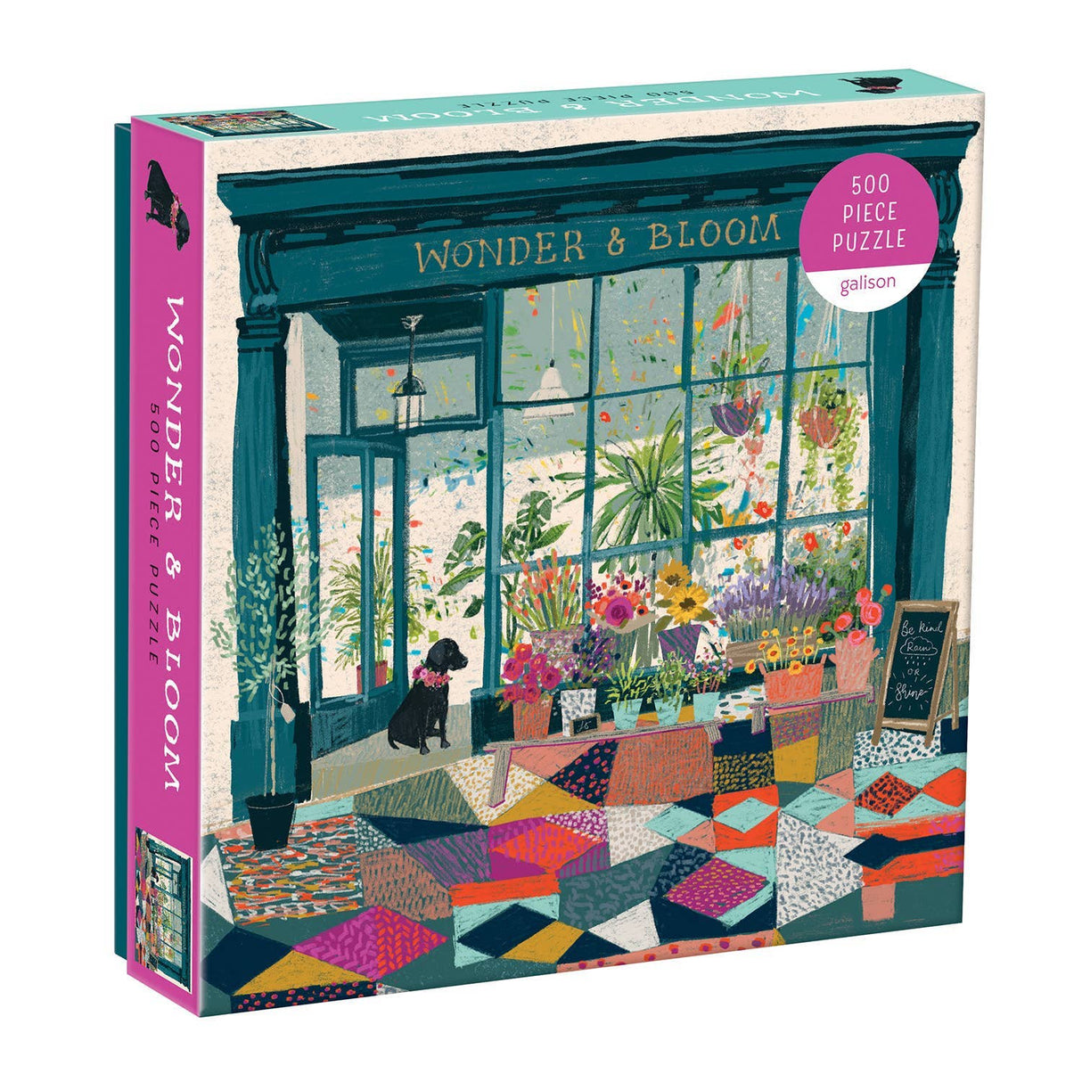 Galison - Wonder & Bloom 500 Piece Puzzle