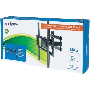 Manhattan 32"–55" Universal Basic LCD Full-Motion Mount