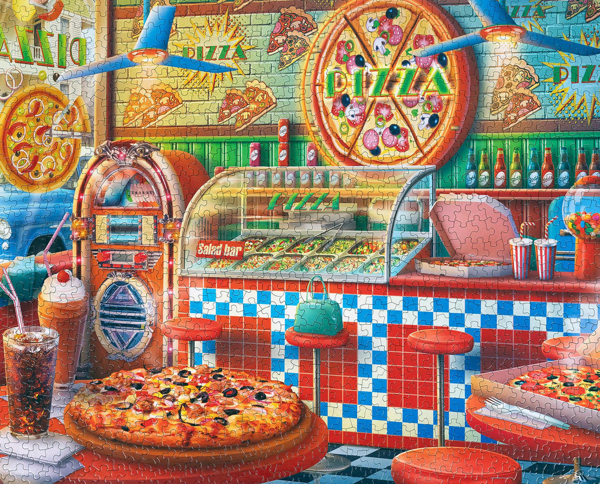 Springbok The Pizza Shop 1000 Piece Jigsaw Puzzle