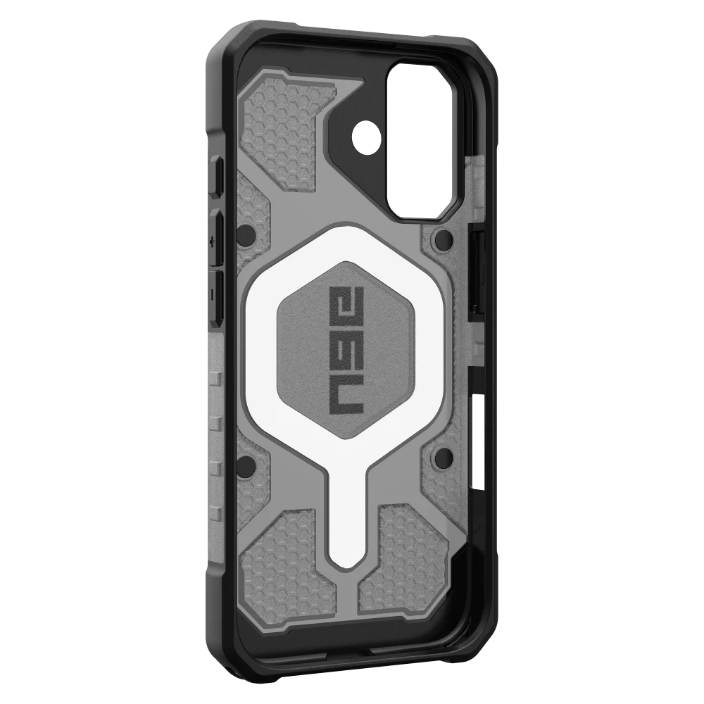 Urban Armor Gear (UAG) - Pathfinder Clear MagSafe Case for Apple iPhone 17 - Ash and Black