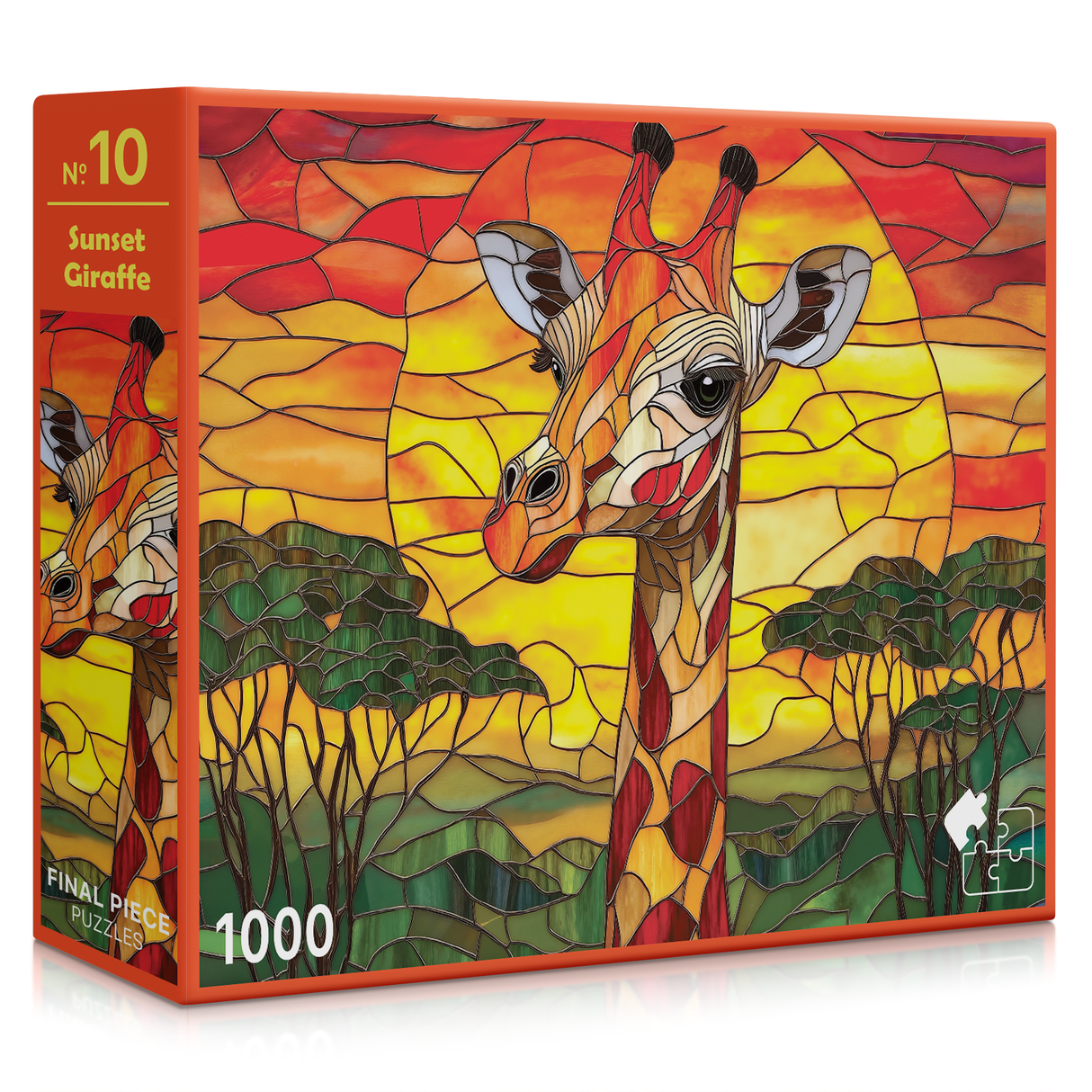 Final Piece Puzzles - No. 10 - Sunset Giraffe