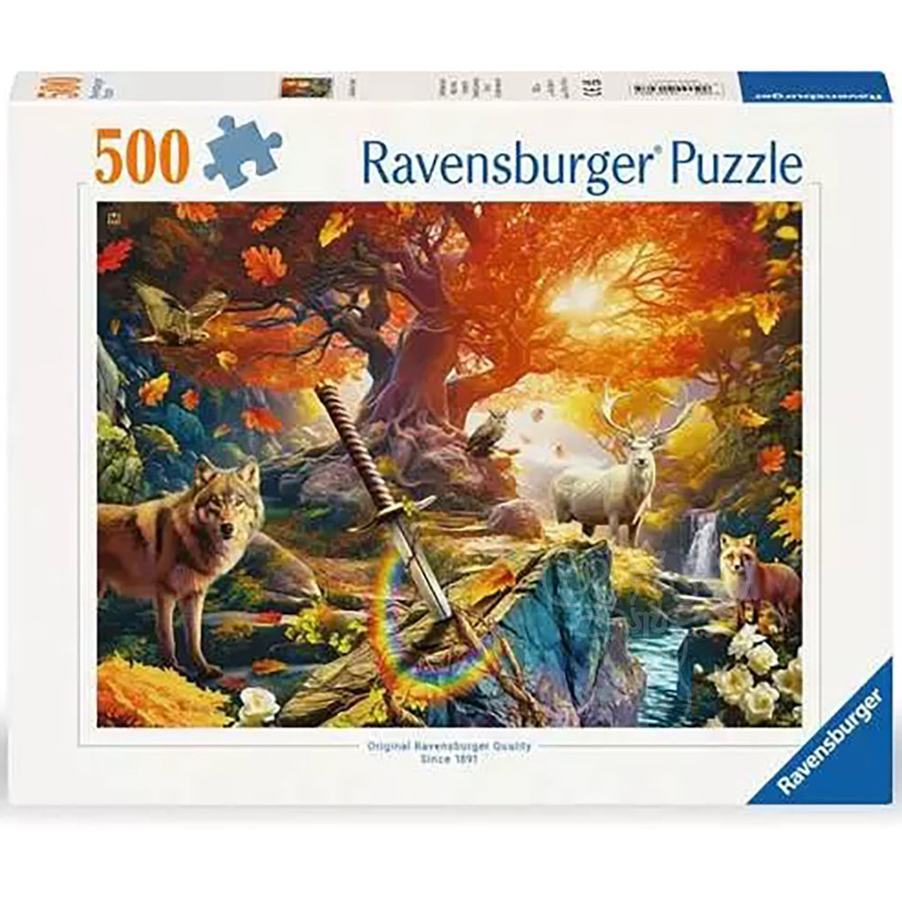 Ravensburger Excalibur Forest 500 Pc Puzzle