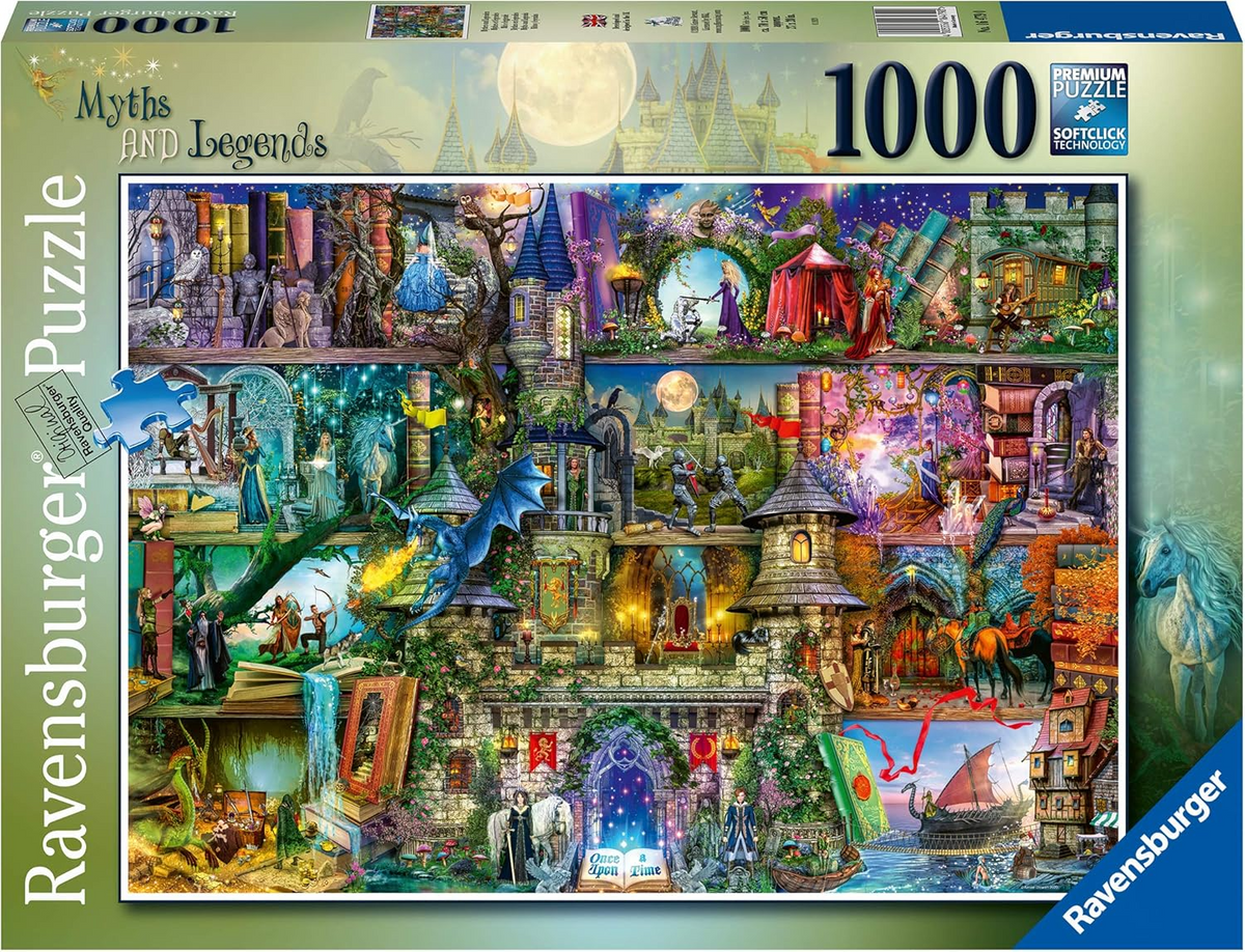Ravensburger - Myths & Legends 1000 Piece Puzzle – Cole's Computers