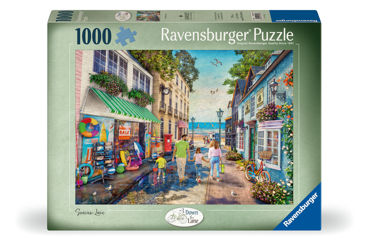 Ravensburger - Seaview Lane 1000 Pc Puzzle