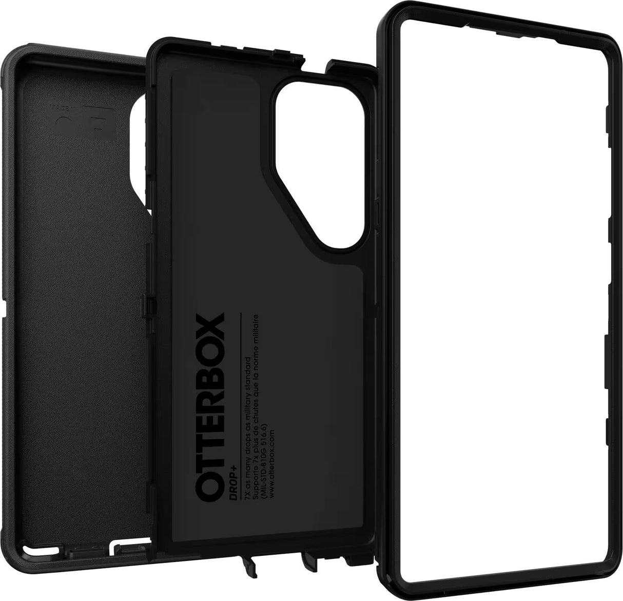 OtterBox - Defender Series Pro Hard Shell for Samsung Galaxy S25 Ultra - Black