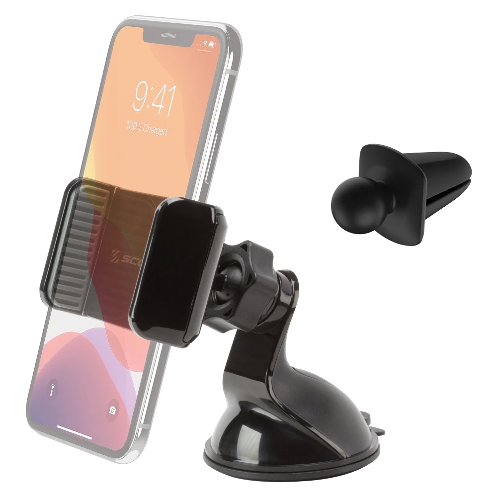 Scosche - 3-In-1 Universal Mount - Black