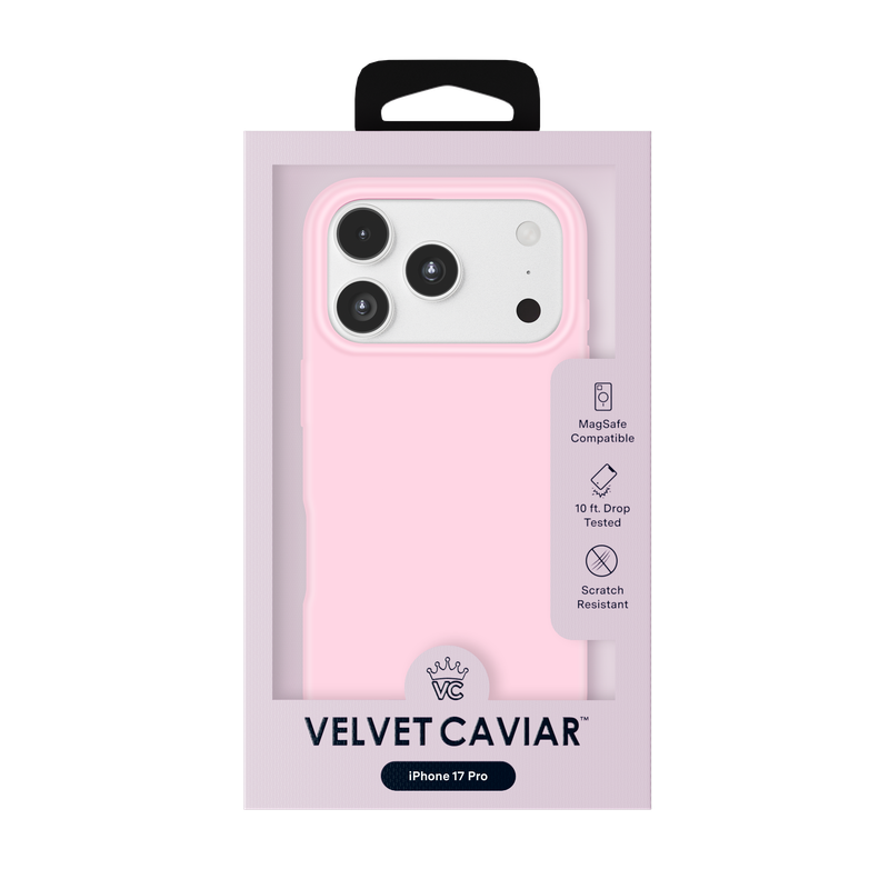 VELVET CAVIAR - IPhone 17 Pro Magsafe Case w/ Open Camera - Strawberry Milk
