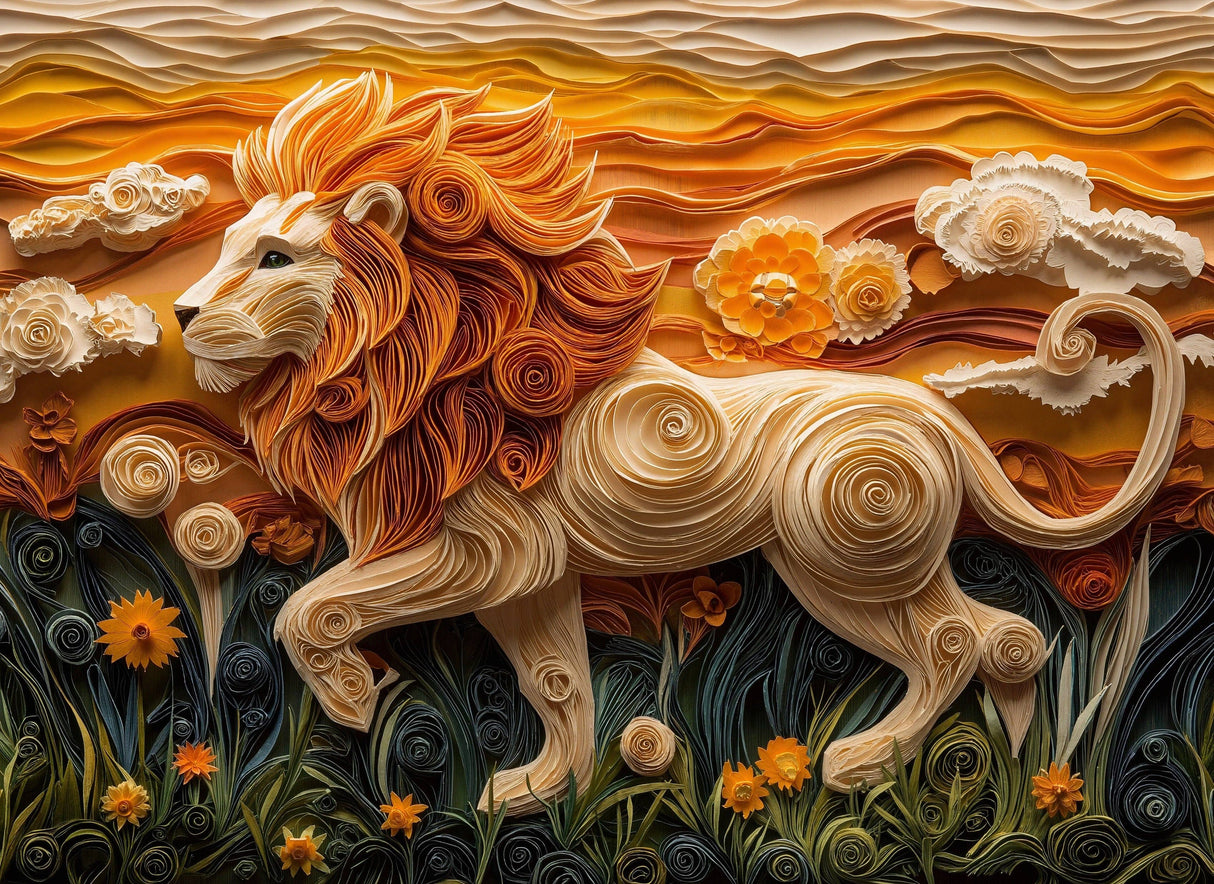 Final Piece Puzzles - No. 1 - Golden Lion