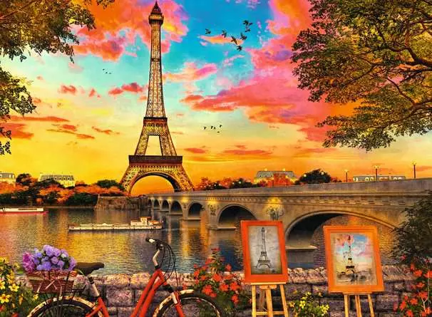Ravensburger - Evening in Paris - 500 Piece Puzzle