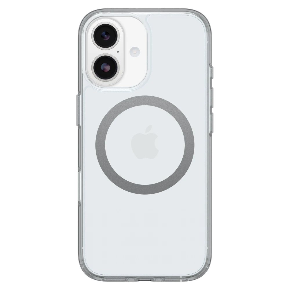 OtterBox - Symmetry Clear MagSafe Case with Camera Control for Apple iPhone 17 - Clear