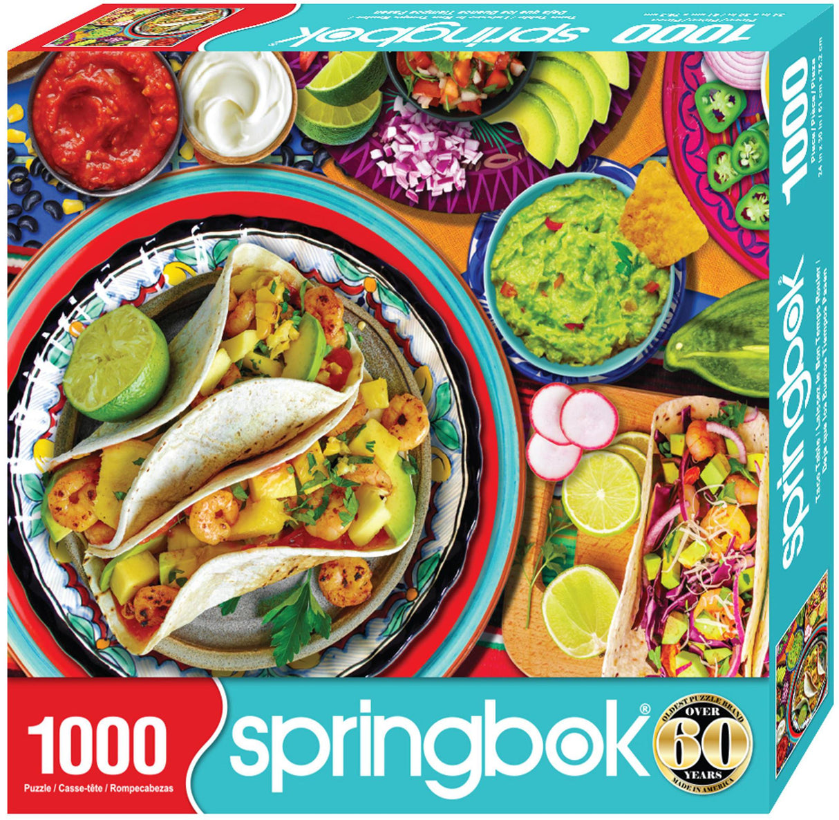 Springbok Taco Table 1000 Piece Jigsaw Puzzle