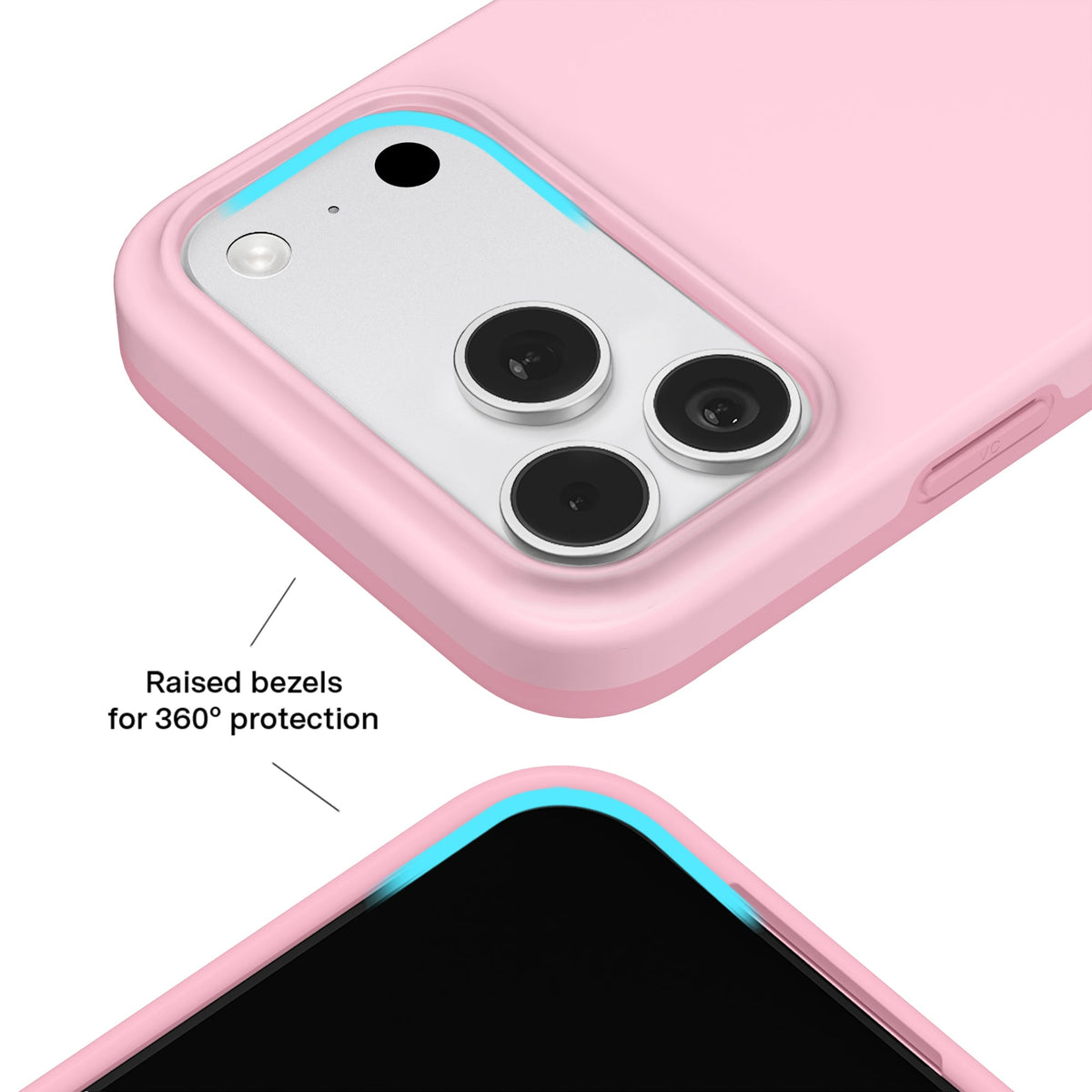VELVET CAVIAR MagSafe Case for Apple iPhone 18 Pro Max / 17 Pro Max, Strawberry Milk, back view