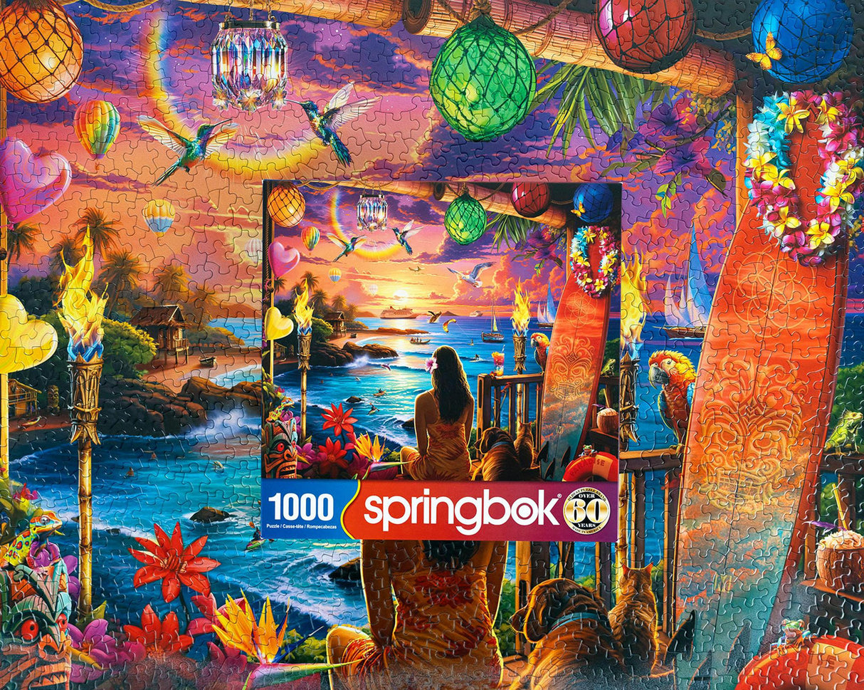 Springbok Hawaiian Oasis 1000 Piece Jigsaw Puzzle
