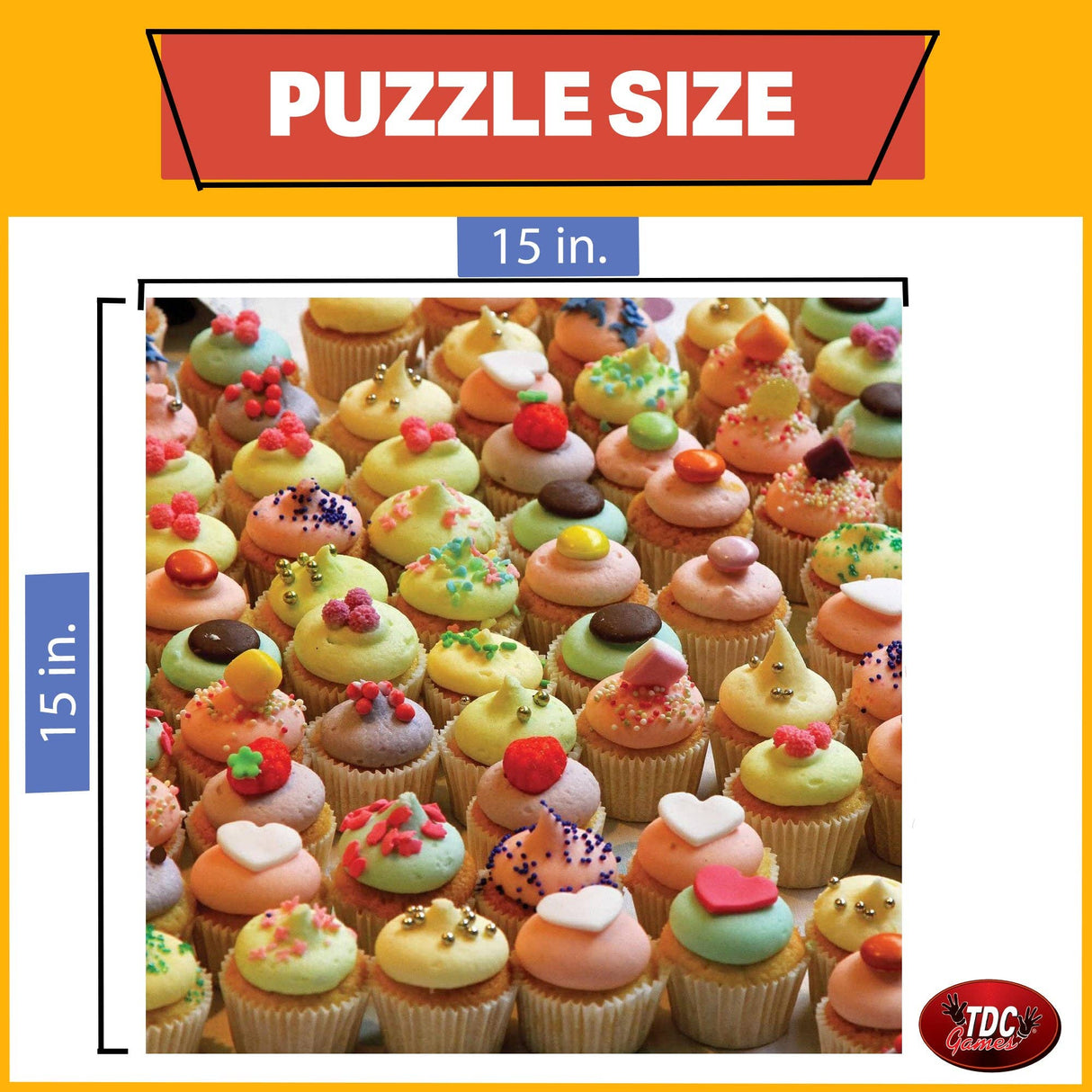 Wood Expressions - Killer Cupcakes Jigsaw Puzzle - 500 pieces - Double Sided
