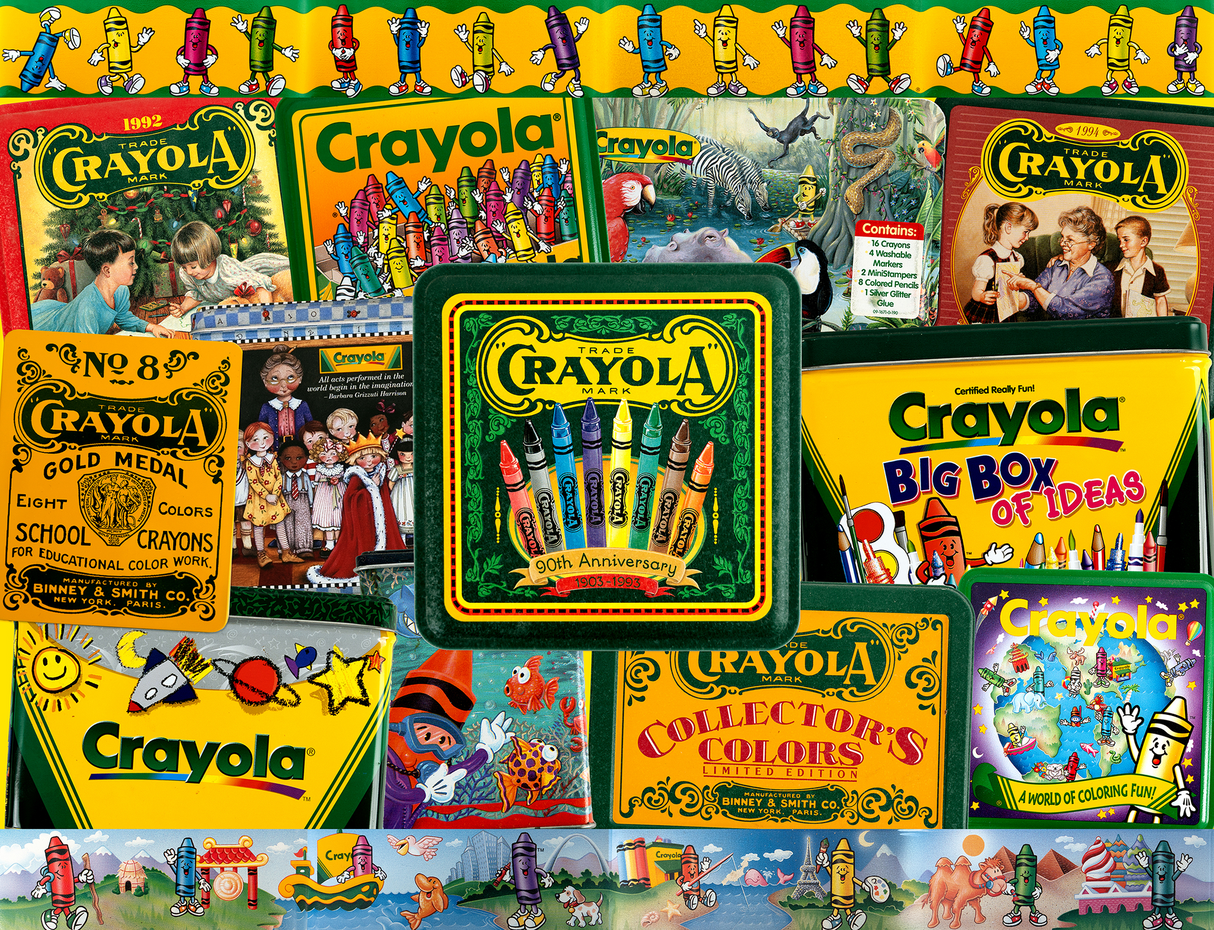 Springbok Crayola Tins 400 Piece Jigsaw Puzzle