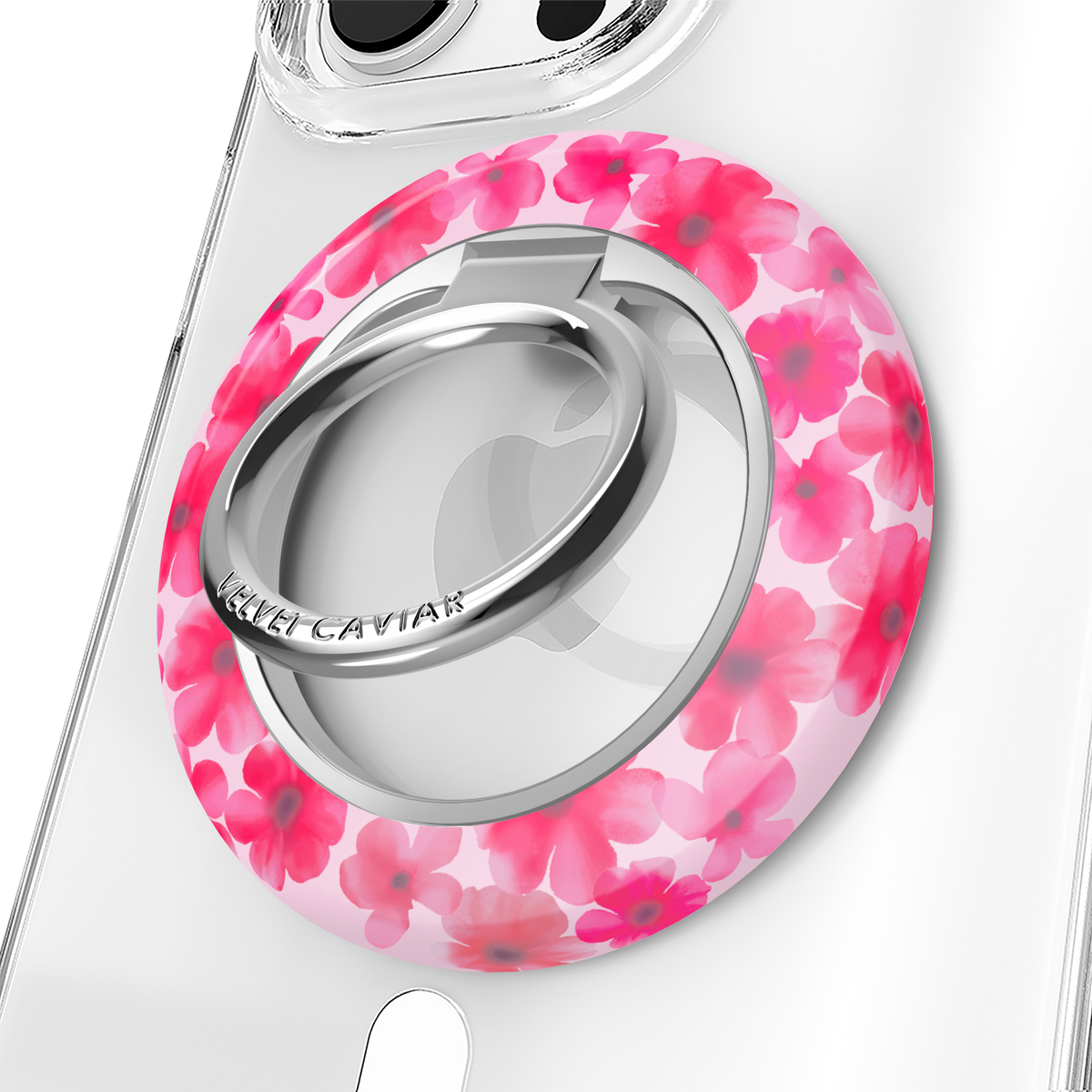 VELVET CAVIAR - Magnetic Phone Ring & Stand - Cherry Blossom