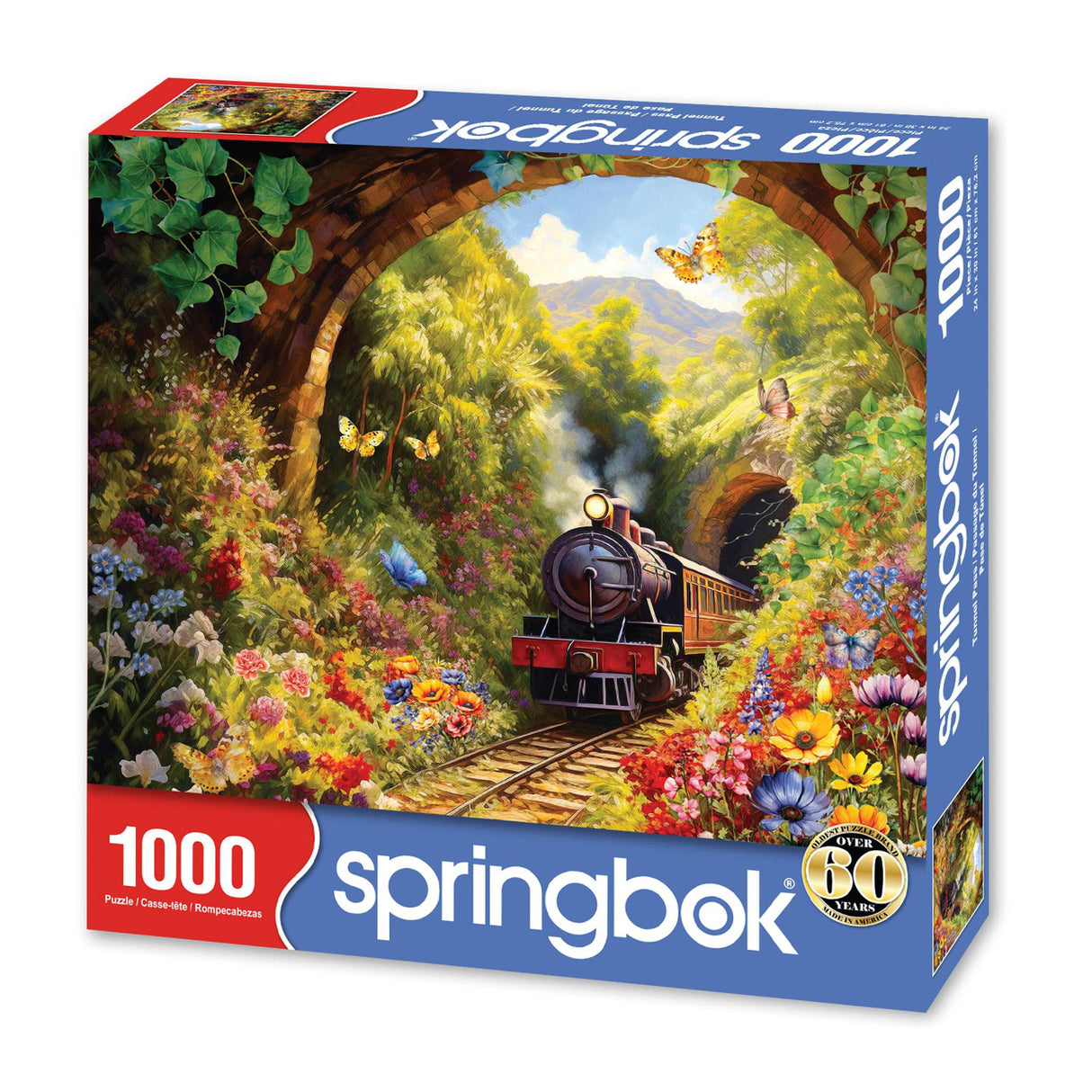 Springbok Tunnel Pass 1000 Piece Jigsaw Puzzle