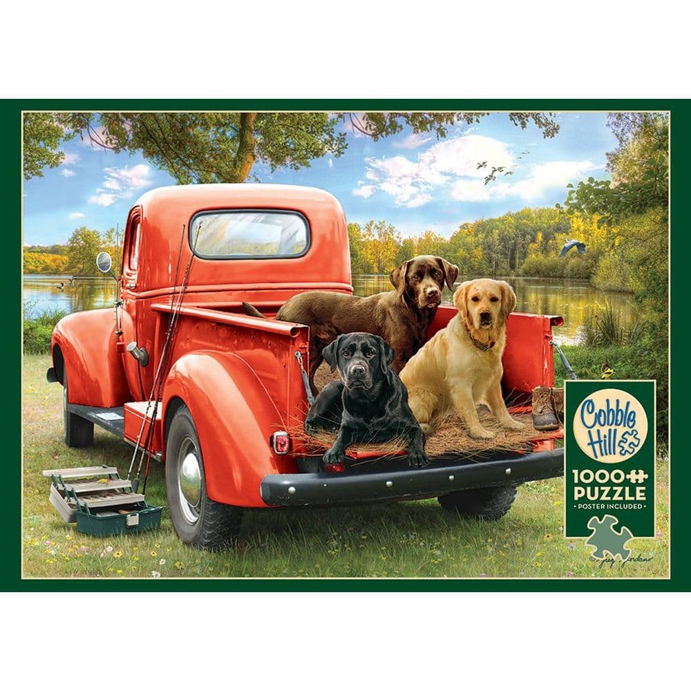 Cobble Hill Fishing Friends 1000 Piece Puzzle