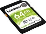KINGSTON 64GB SDXC CANVAS SELECT PLUS