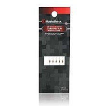 1/8-WATT 10-OHM CARBON-FILM RESISTORS (5-PACK)