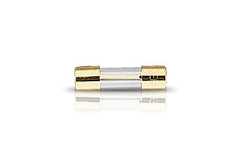 60A/32V GOLD-PLATED 1-1/2X13/32-INCH GLASS FUSE (2-PACK)