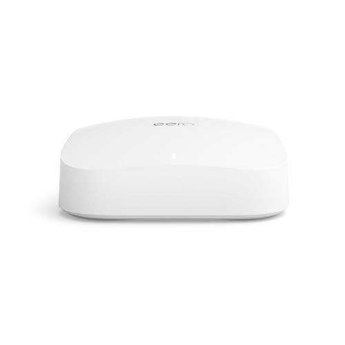 eero Pro 6 mesh Wi-Fi 6 router | Fast and reliable gigabit speeds | connect 75+ devices | Coverage up to 2,000 sq. ft. | 2020 release