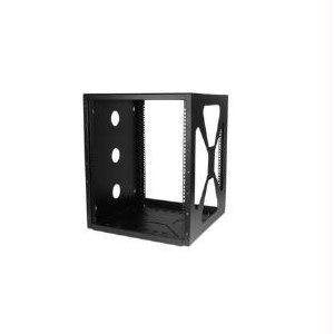 12U Sideways Wallmount Rack for Servers - Side-Mount Server Rack for Easy Access
