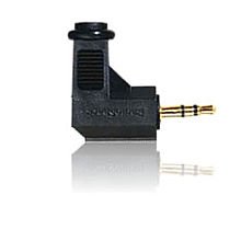 REPLACEMENT RIGHT-ANGLE 3/32-INCH STEREO HEADSET PLUG