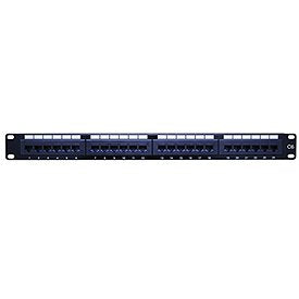 Vanco 820664 820664 24 Port Cat6 1U 19" Patch Panel