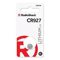CR927 3V LITHIUM COIN CELL BATTERY