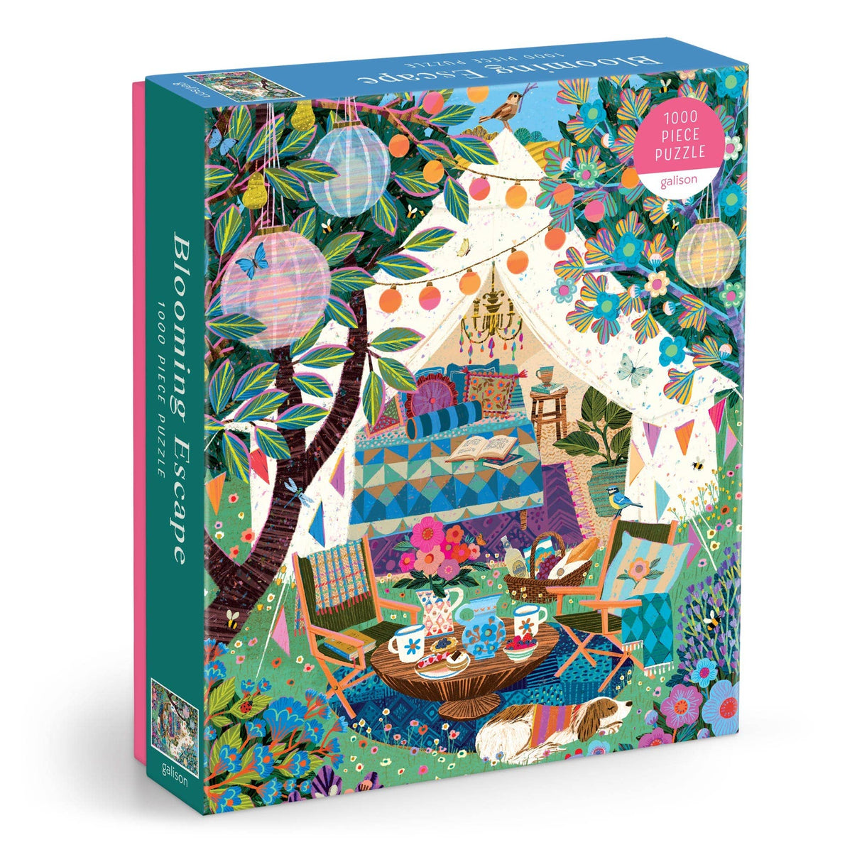 Galison - Victoria Ball Blooming Escape 1000 Piece Puzzle