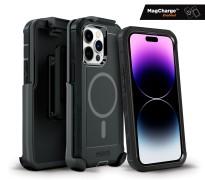 BASE IPHONE 15 PRO (6.1) - BOULDER - HEAVY-DUTY CO-MOLDED RUGGED PROTECTIVE CASE