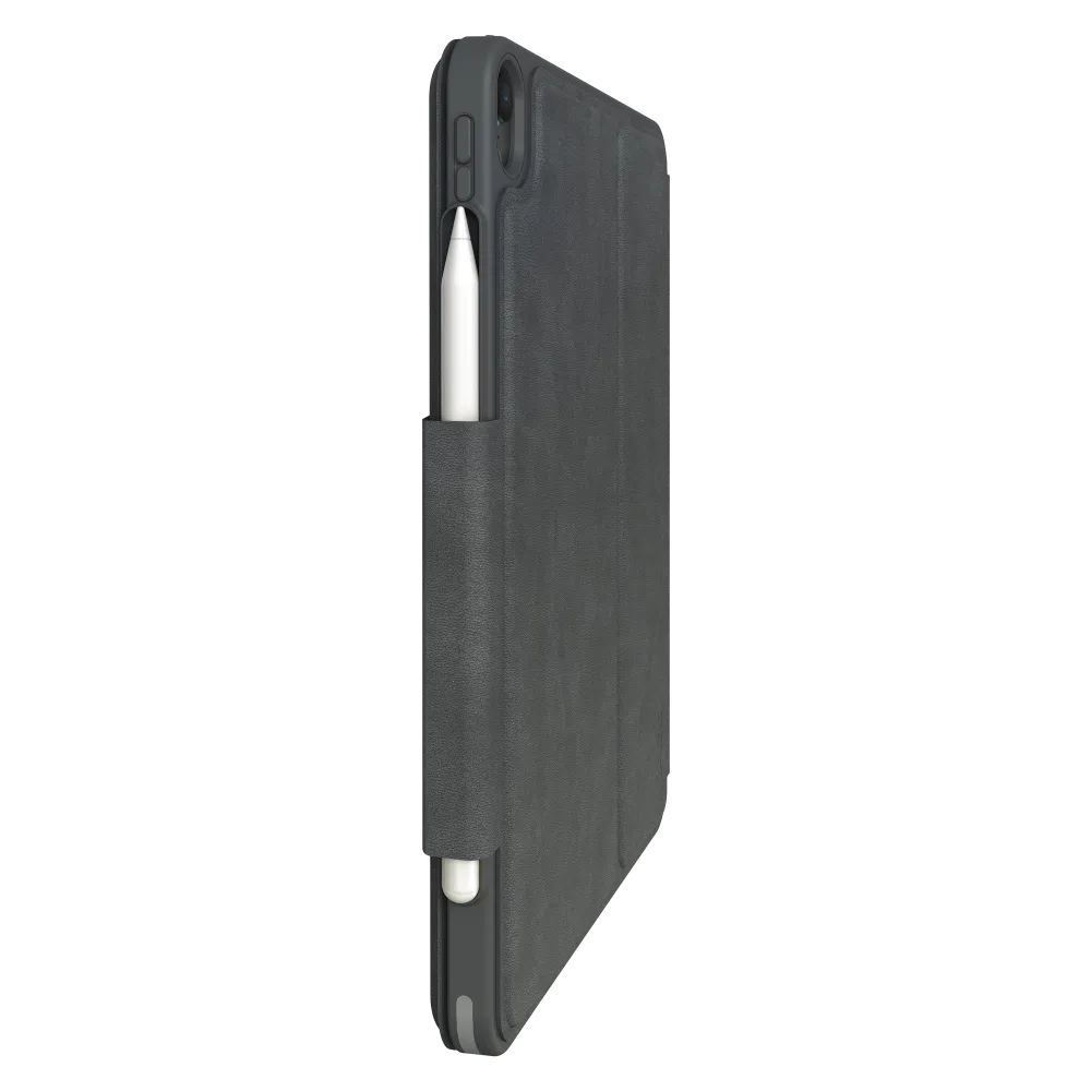 ZAGG - Pro Keys Wireless Keyboard and Detachable Case for Apple iPad 10.9 (2022) / iPad 11th Gen - Black and Gray