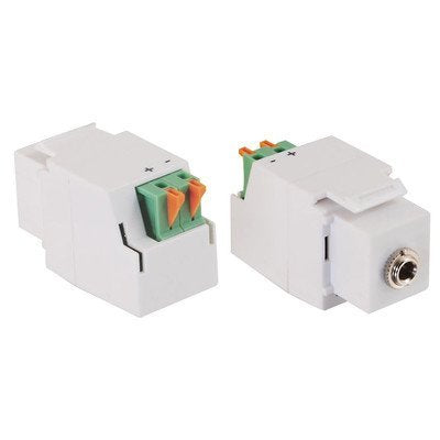 C2G 3.5MM JACK WHITE