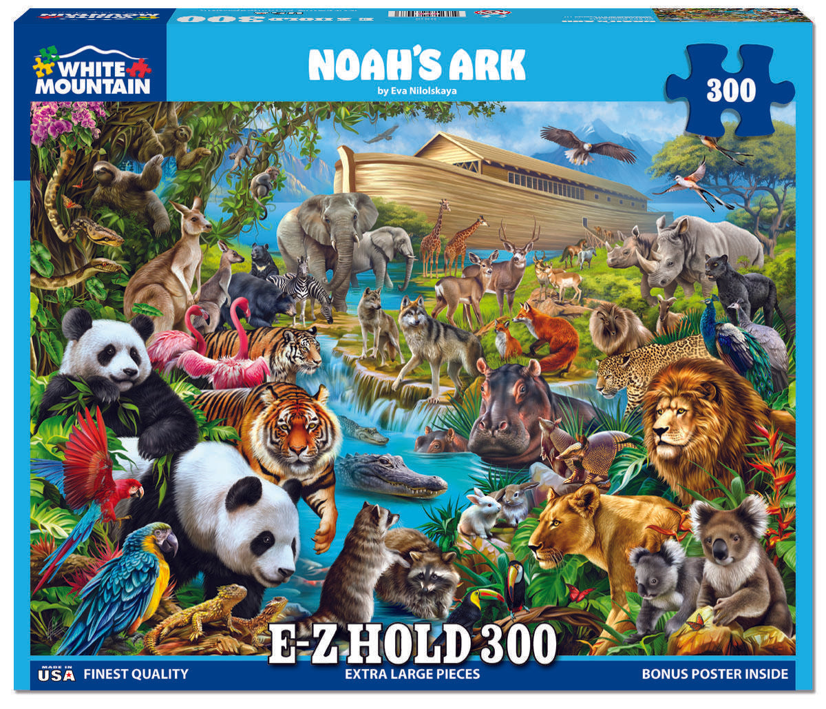 White Mountain Noah’s Ark - 300 Piece Jigsaw Puzzle