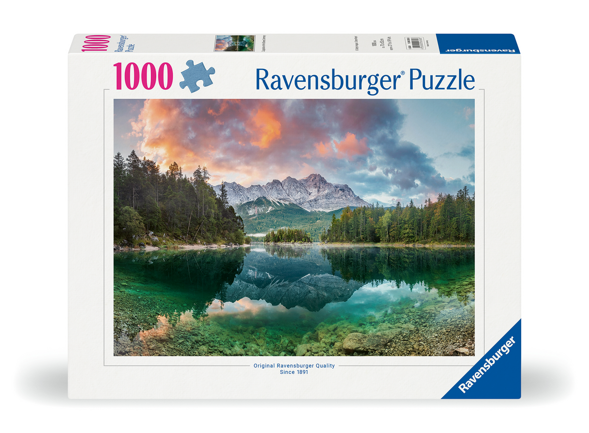 Ravensburger Zugspitze at the Eibsee, Germany 1000 Pc Puzzle