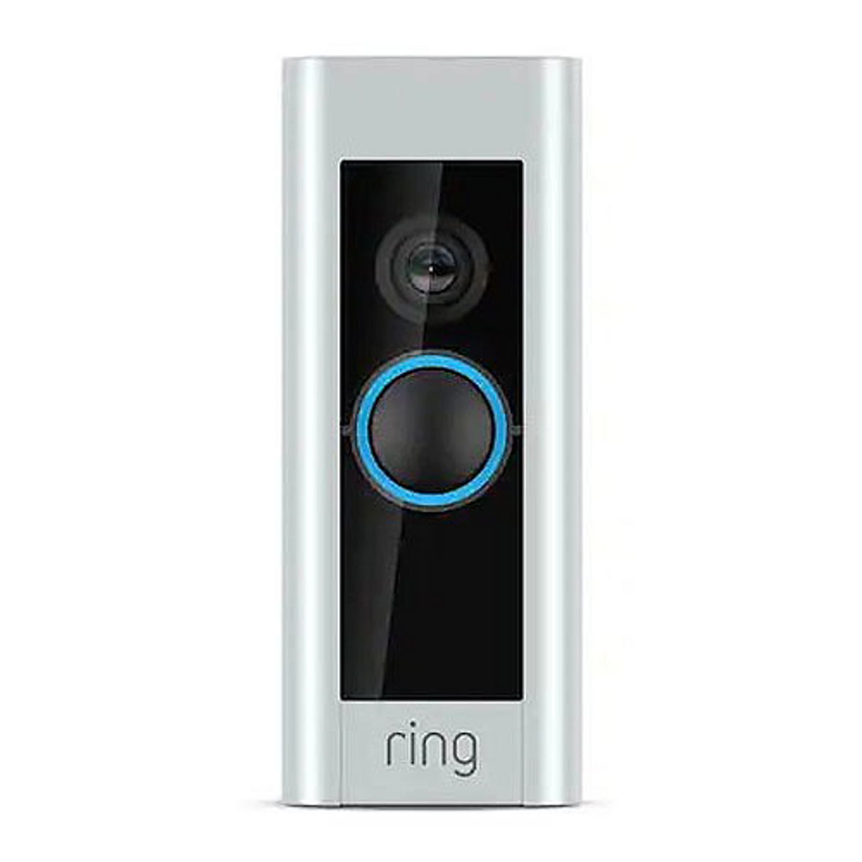 Ring - Wired Doorbell Pro Smart WiFi Video Doorbell - Satin Nickel