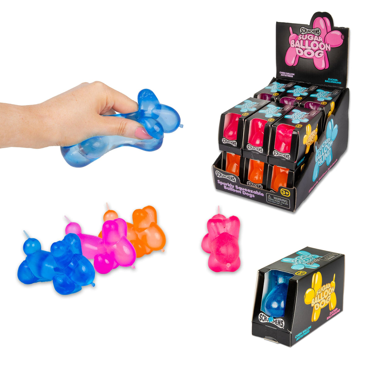 Scrunchems Sugar Balloon Dog Squishy - main image