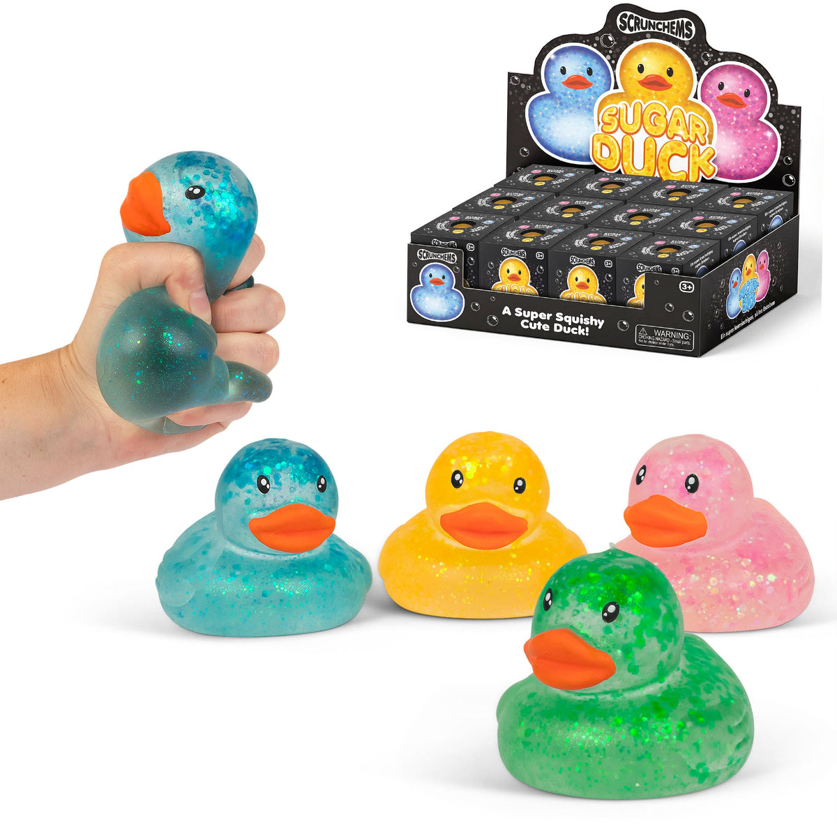 Scrunchems Sugar Duck Squishy - main image