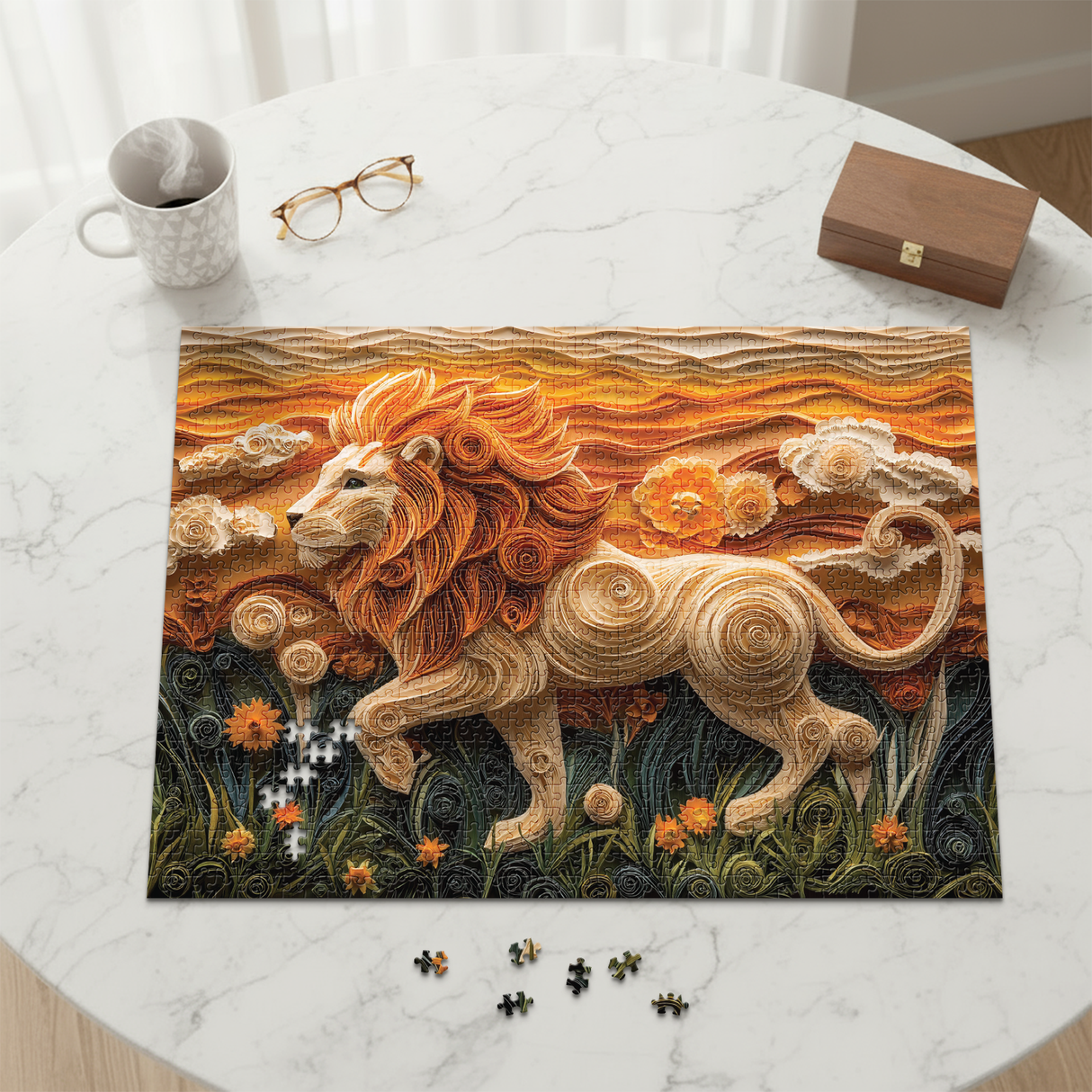 Final Piece Puzzles - No. 1 - Golden Lion