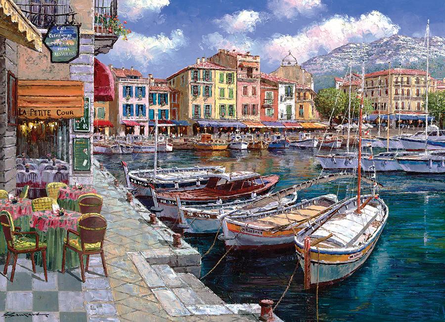 Cobble Hill Cafe in Cassis | 1000 Piece