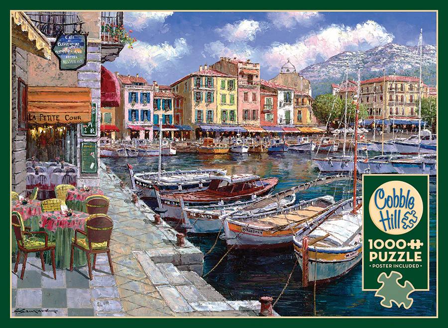 Cobble Hill Cafe in Cassis | 1000 Piece