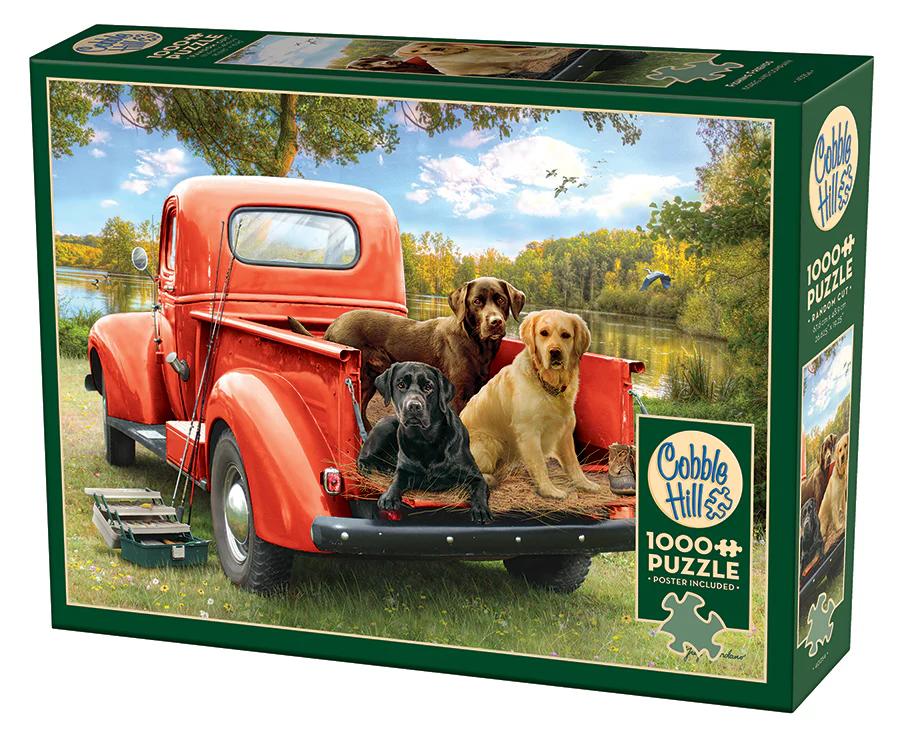 Cobble Hill Fishing Friends 1000 Piece Puzzle