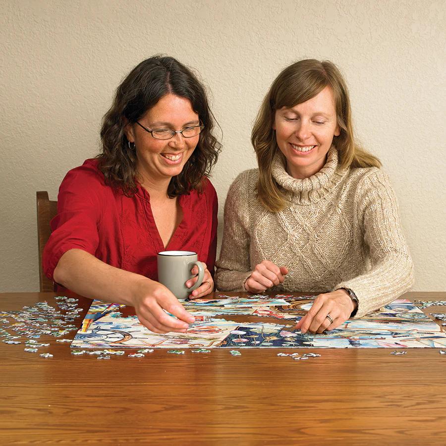 Cobble Hill Seashore Sketchbook | 1000 Piece