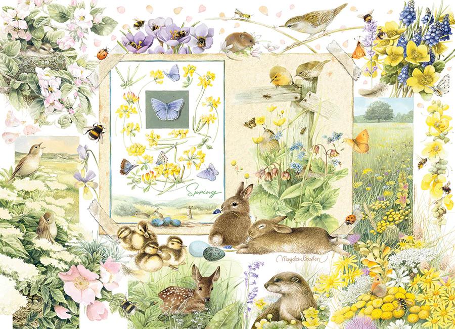 Cobble Hill Nature Journal: Spring | 1000 Piece