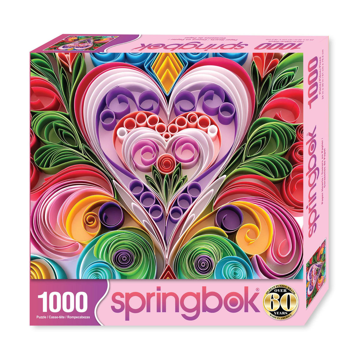 Springbok Paper Hearts 1000 Piece Jigsaw Puzzle