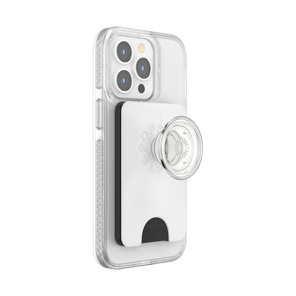 PopSockets MagSafe, White Clear V1, Small
