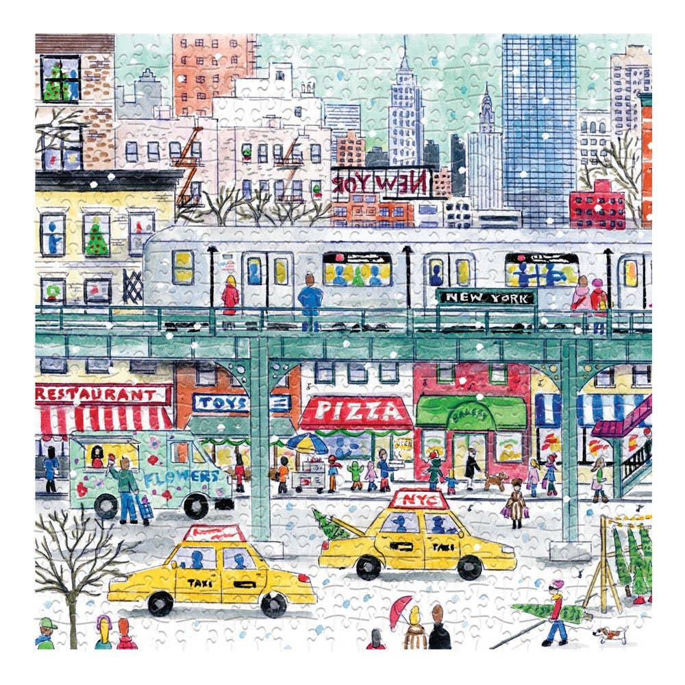 Galison - Michael Storrings New York City Subway 500 Piece Puzzle