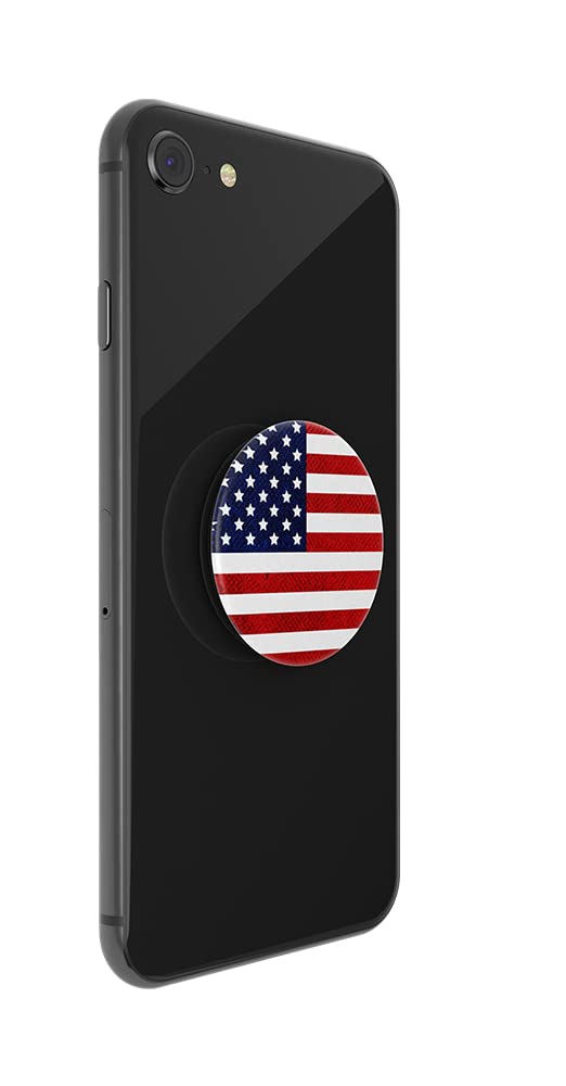 PopSockets Phone Grip with Expanding Kickstand, USA PopGrip - American Flag